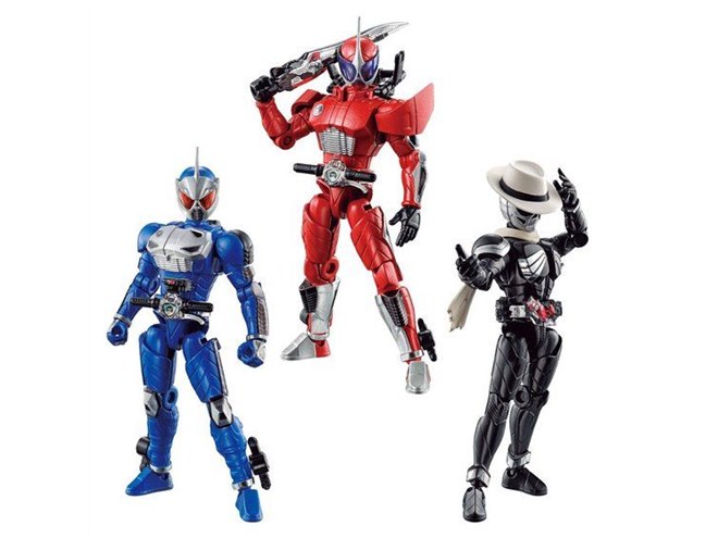 仮面ライダーW DXリボルギャリー＋アクセルガンナー＋双動限定含む5種