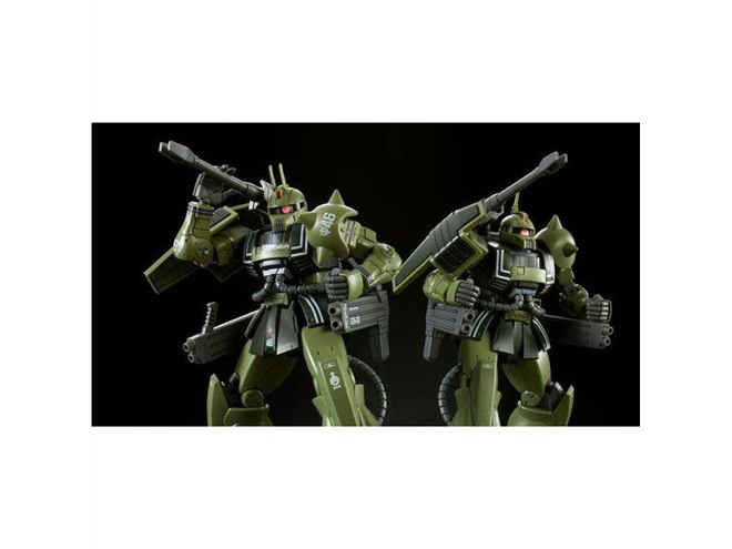 機動戦士ガンダム THE ORIGIN」MSDより、ザク・キャノンのガンプラが