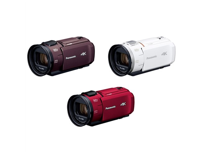 パナソニック、新センサー＆広角25mmレンズ搭載の4Kビデオカメラなど全
