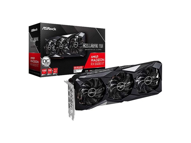 ASRock、「Radeon RX 6600 XT」を搭載したビデオカード4機種 - 価格.com