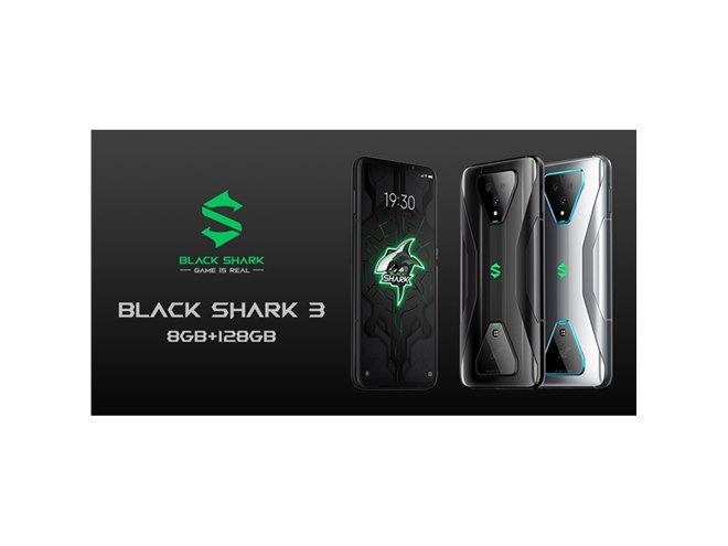 ゲーミングスマホ「Black Shark 3（8GB+128GB）日本モデル」ブラックが