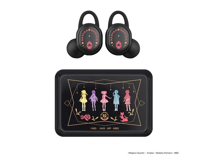 魔法少女まどか☆マギカ × DENONコラボヘッドホン 特典 缶バッジ 魔法