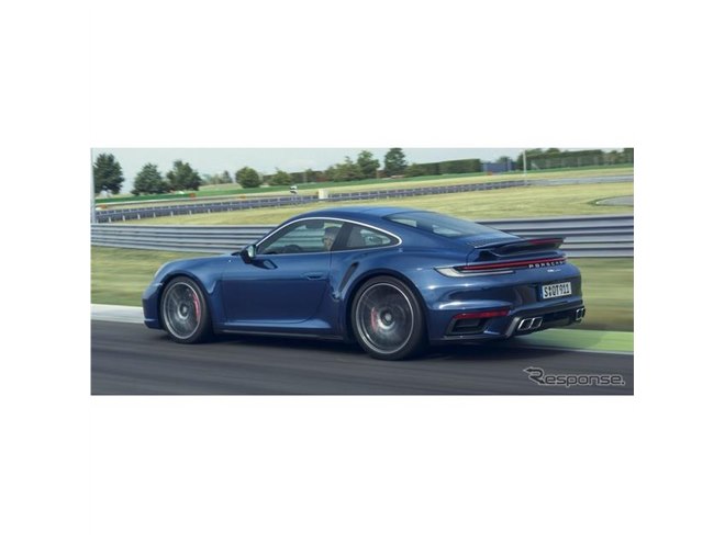 ポルシェ 911ターボ 新型、580馬力ツインターボ搭載…デジタルワールド