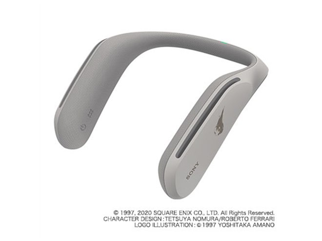 ウェアラブルネックスピーカー FF7限定モデル FFVII リメイク」と