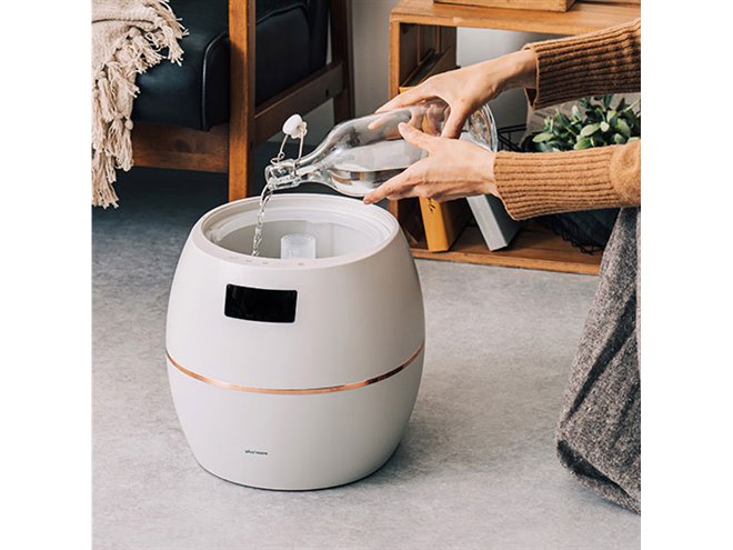 ライフオンプロダクツ、「湿度コントロール ハイブリッド式加湿器