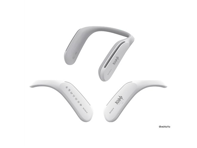 ♪ SONY ウェアラブルネックスピーカー SRS-WS1 ホワイト srs ws1」の