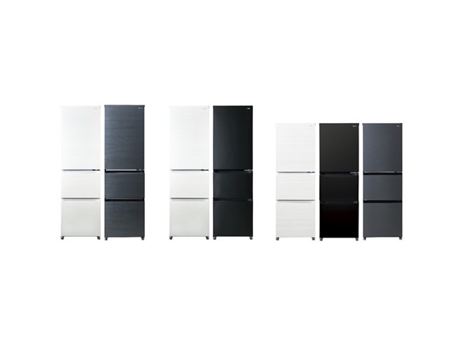 ハイアール、真ん中大容量野菜室を搭載した幅54cmの3ドア冷凍冷蔵庫