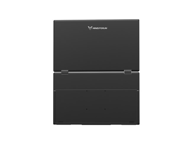 MINISFORUM、ケーブル1本で2画面表示を実現する15.6型デュアルモバイル
