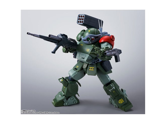 バンダイ、「HI-METAL R スコープドッグ レッドショルダーカスタム」を