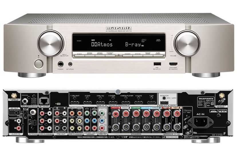 Marantz NR1710 AVサラウンドレシーバー ゴールド マランツ NR1710