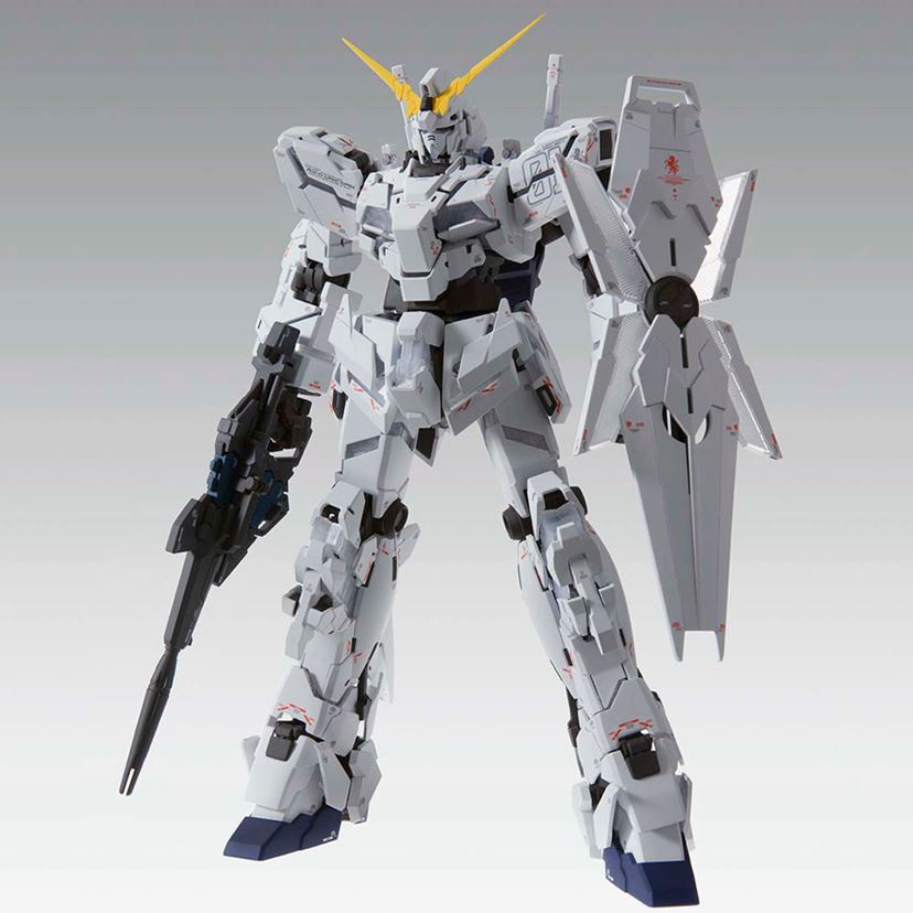 LEDシートを搭載する最上級MG「ユニコーンガンダム Ver.Ka」は発光