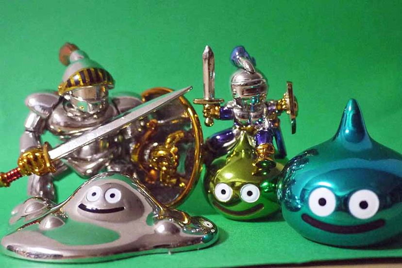 ドラゴンクエスト スライム メタリック フィギュア 5体セット メタル