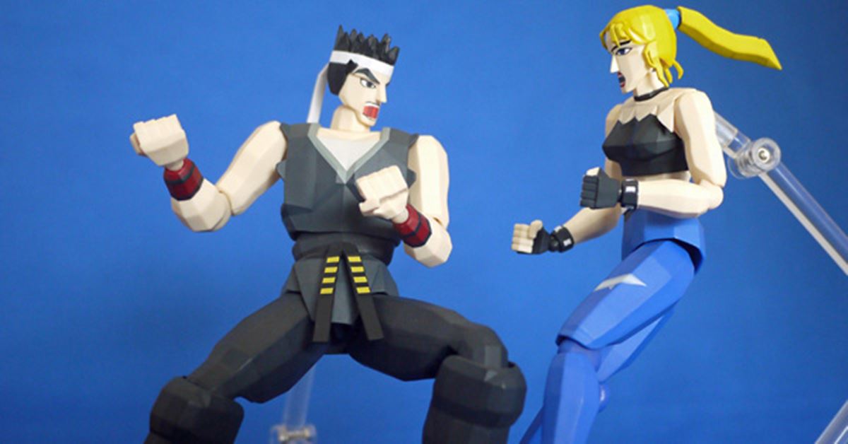 バーチャファイター』が懐かしのポリゴン姿でフィギュア化！ - 価格