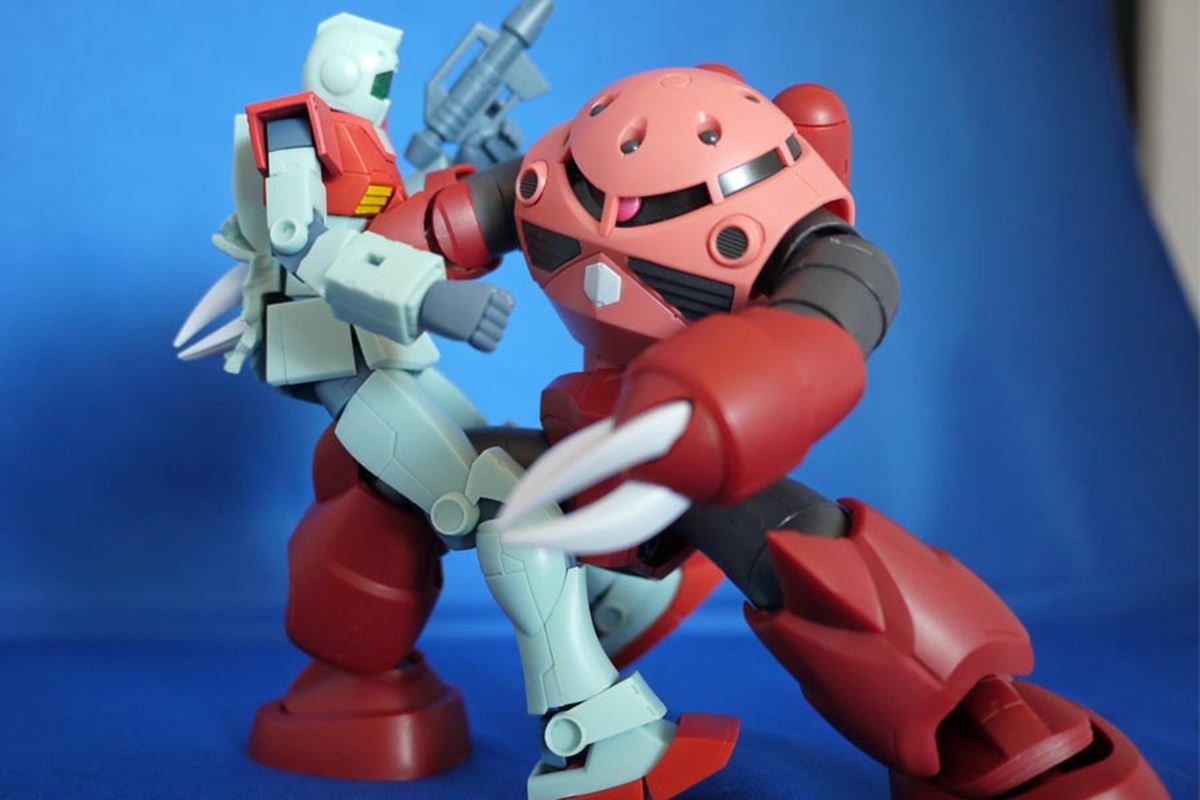 ロボット魂 Gストラクチャー ジャブローに散る ズゴック ジム