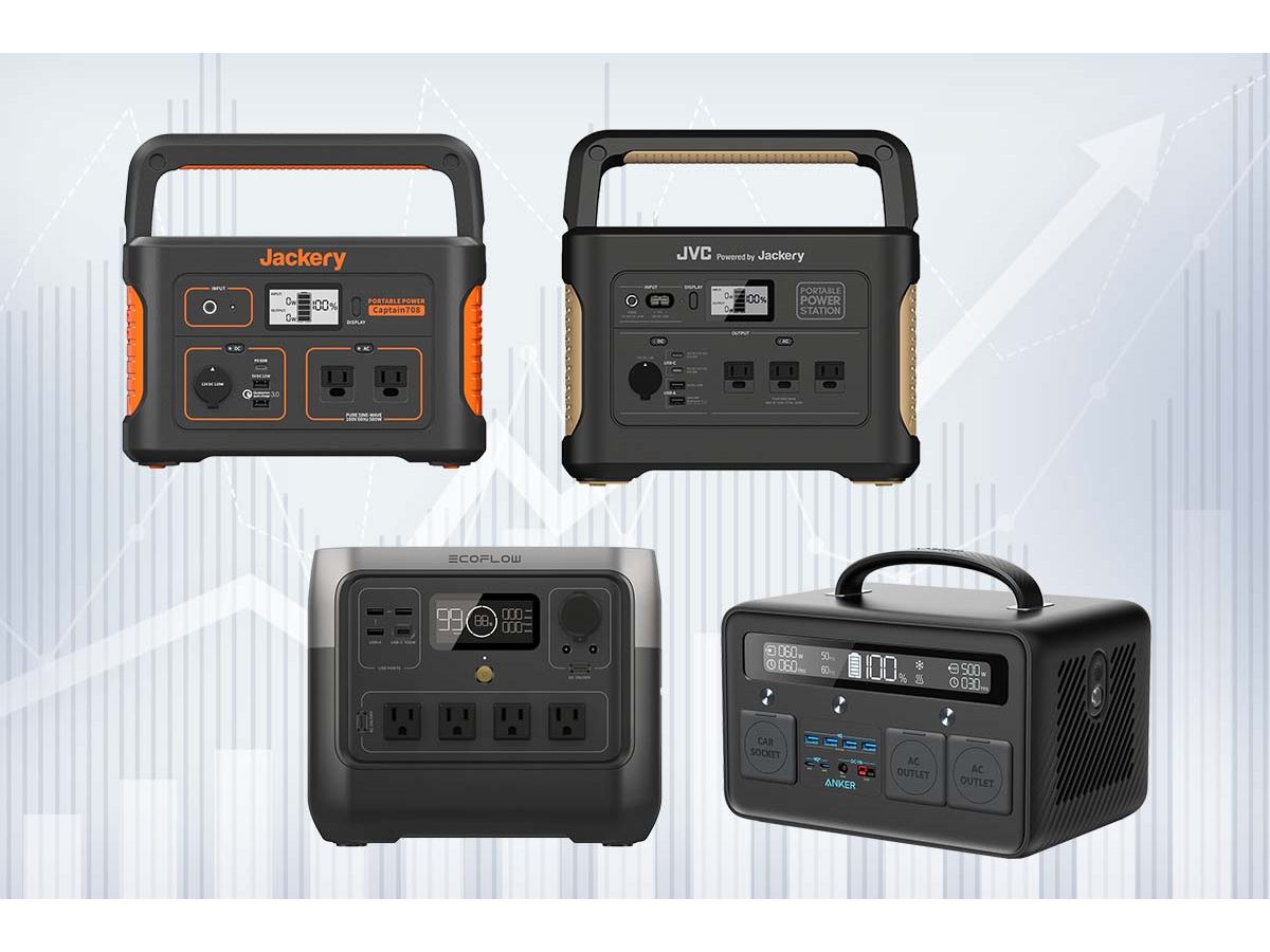 ガチ ポータブル電源 700W E7 POWERSTATION 中古 綺麗 ガチ ポータブル