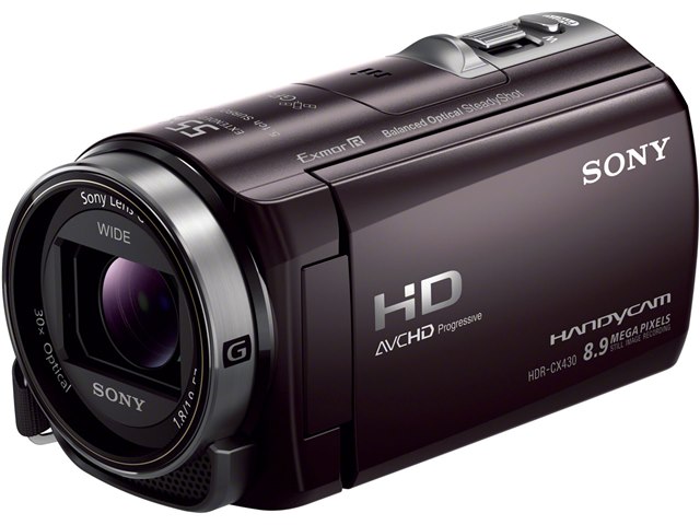 SONY HDR-CX430V ビデオカメラ本体 HDR-CX430Vの製品画像 - 価格.com