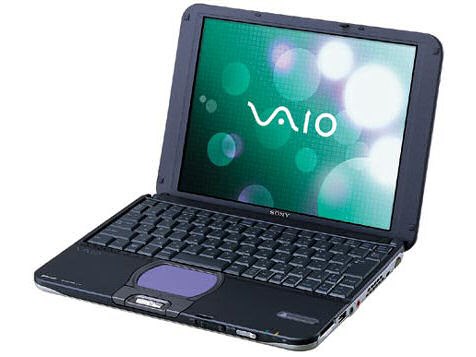 SONY ノートパソコン VAIO PCG-SRX7 Windows XP VAIO PCG-SRX7の製品