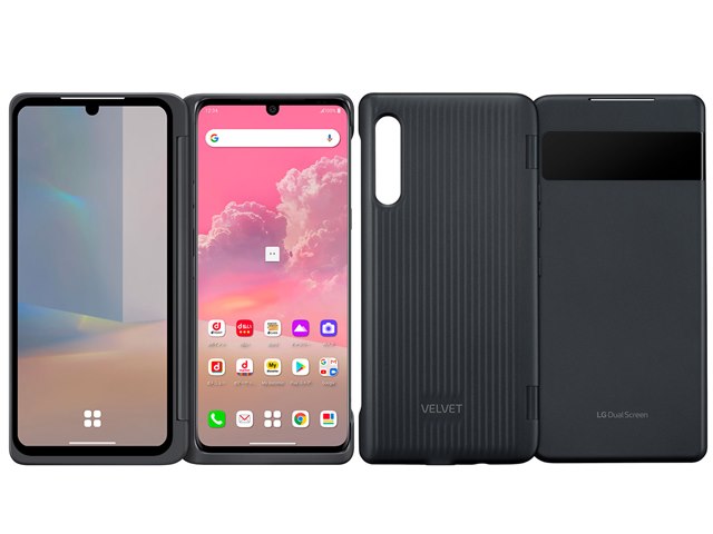 LG Velvet L52-A デュアルスクリーン スタイラスペン充電コネクタ付 LG