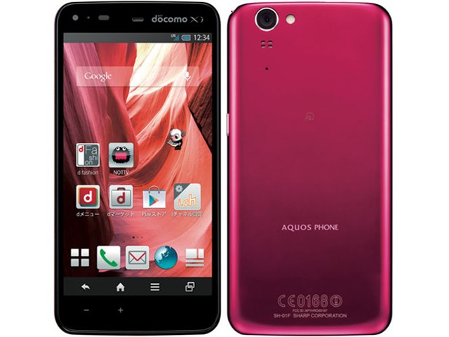 新品未使用 docomo SH-01F 本体 バッテリー付き AQUOS PHONE ZETA SH
