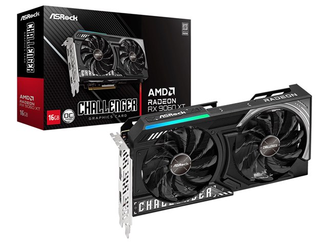 グラフィックボード・グラボ・ビデオカード Radeon RX 9060 XT Steel