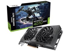 玄人志向 GALAKURO GAMING GG-RTX4070SP-E12GB/DF2 [PCIExp 12GB] 価格