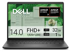 Dell Inspiron 14 Ryzen 7 8840HS・32GBメモリ・1TB SSD搭載モデル