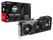Radeon RX 9070 XT Steel Legend Dark 16GB [PCIExp 16GB]の製品画像