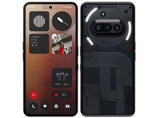 NOTHING Phone (3a) SIMフリー [ブラック] 価格比較 - 価格.com