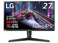 LGエレクトロニクス 27GL850-B [27インチ Black] Amazon限定モデル