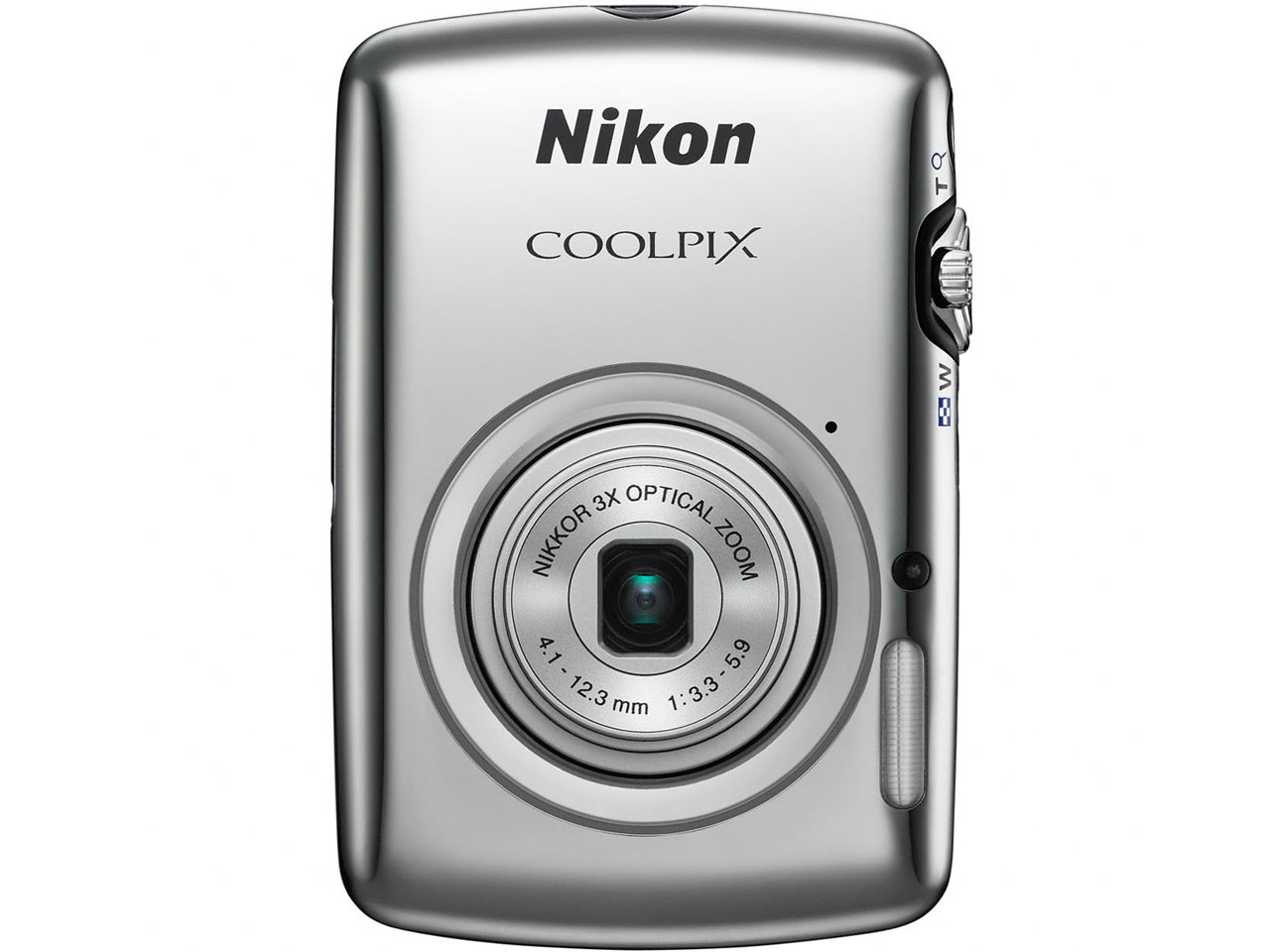 希少】Nikon COOLPIX S01 デジタルカメラ ミラーシルバー 鏡面 ニコン