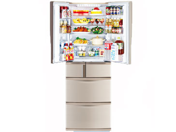 三菱冷蔵庫MR-R47W-S 内容積:465L 三菱冷蔵庫MR-R47W-S 内容積:465L