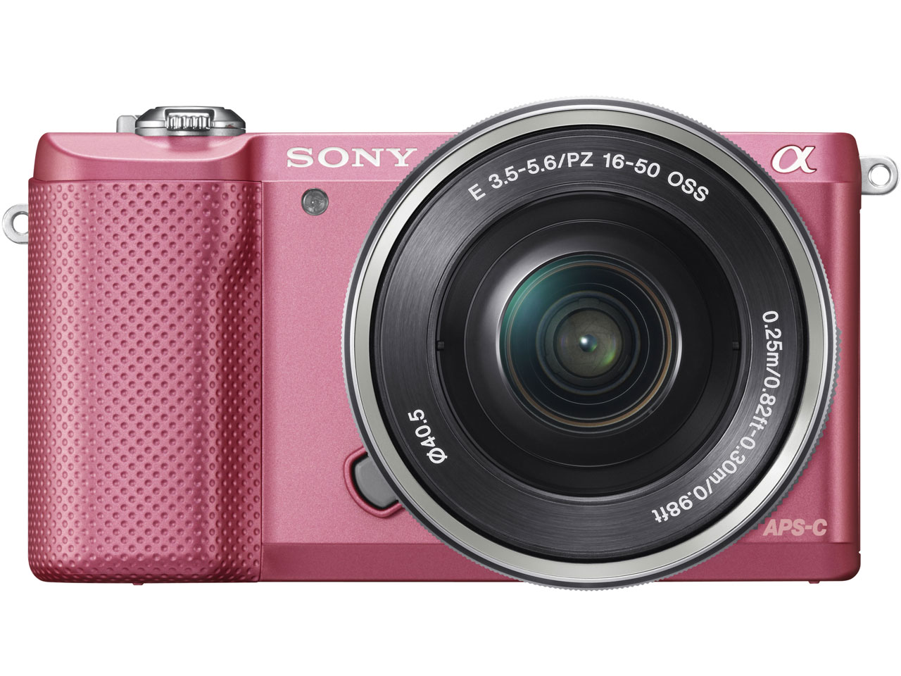 SONY ミラーレス デジタル一眼カメラ α5000 ピンク SONY α5000 ILCE