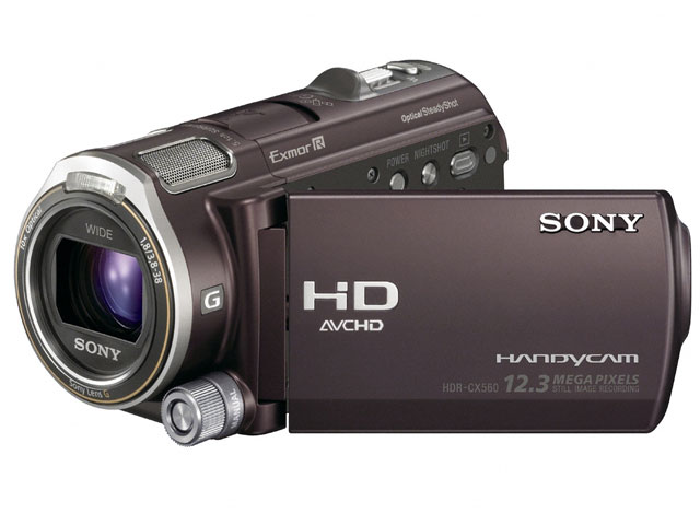 SONY HDR-CX535 ビデオカメラ ボルドーブラウン ハンディカム HDR