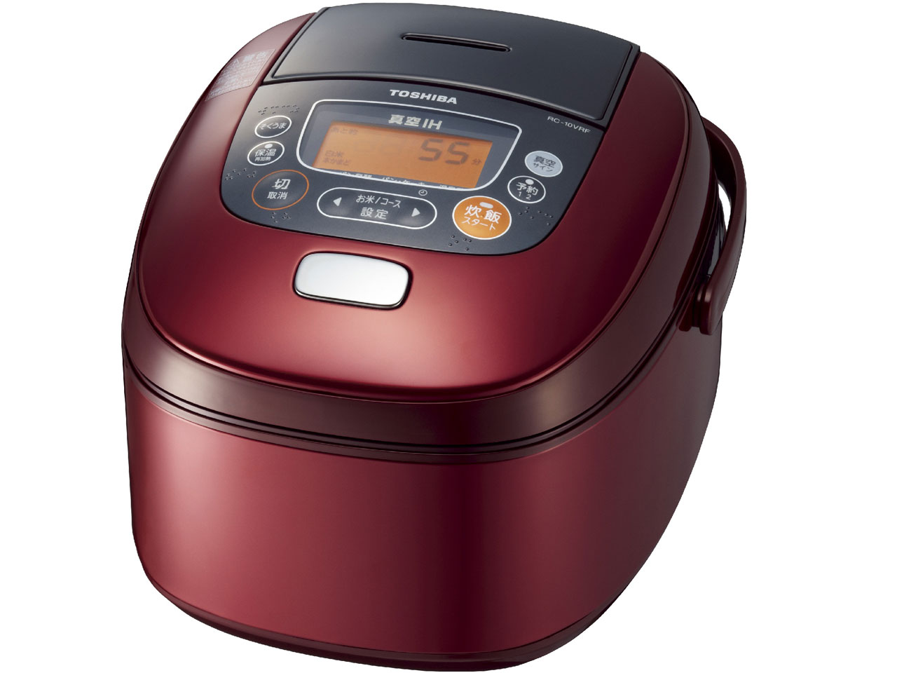 東芝 真空かまど炊き RC-18VRG(R) [グランレッド] 東芝 真空かまど炊き