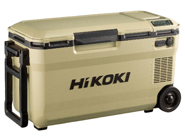 HIKOKI 冷温庫 デジタル表示 グリーン 電池2個付きです HIKOKI 冷温庫