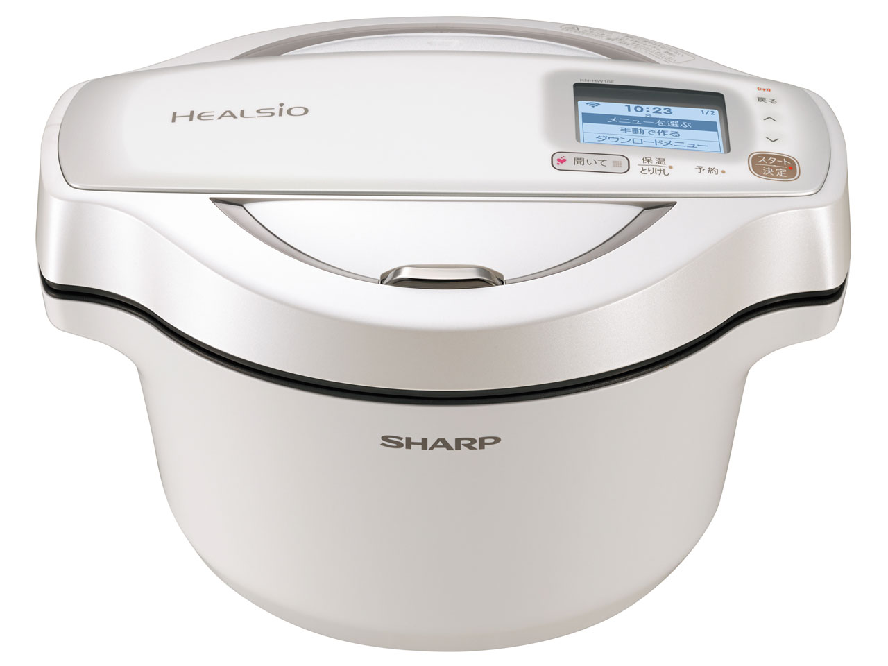 SHARP ホットクック ヘルシオ KN-HT16E-R 電気圧力鍋 レッド SHARP