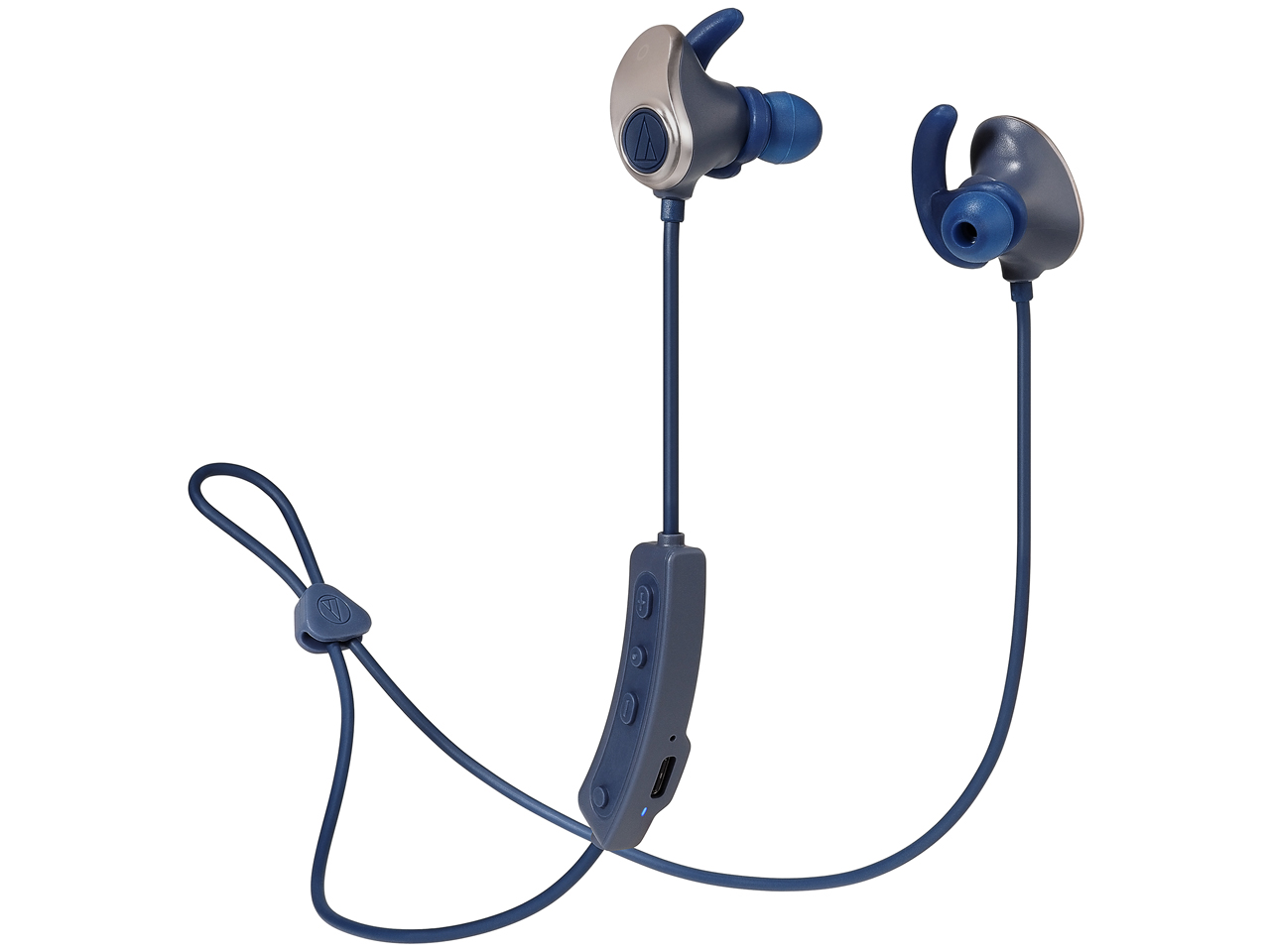 オーディオテクニカ SONICSPORT ATH-SPORT90BT GNV [ゴールドネイビー