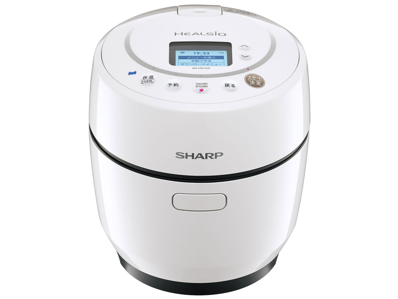 シャープ ヘルシオ ホットクック KN-HW10G-W [ホワイト系] 価格比較