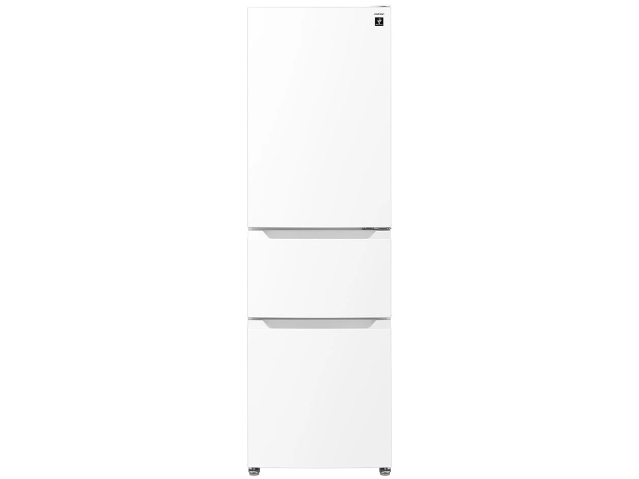 シャープ プラズマクラスター冷蔵庫 ホワイト SJ-PD31D-W