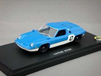 1/43 KYOSHO ロータス タイプ47 ヨーロッパ #47 （ブルー） - ミニカー