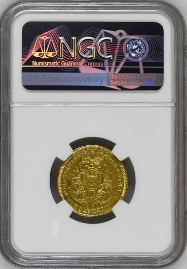 ドイツ ニュルンベルク 1700年 ラムダカット 1ダカット 金貨 NGC MS62