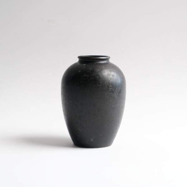♥古丹波 瓢形 花器 花瓶 花入れ 桐箱付き 骨董品 古玩 ♥古丹波 瓢形