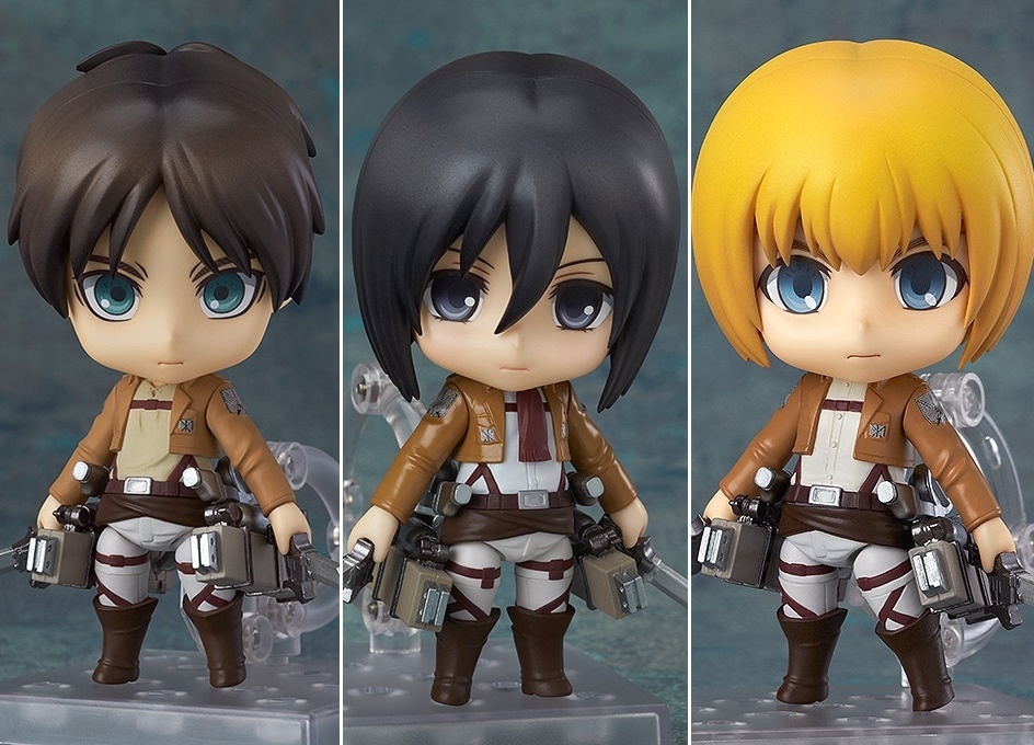ねんどろいど 進撃の巨人 エレン ミカサ ジャン ライナー ねんどろいど