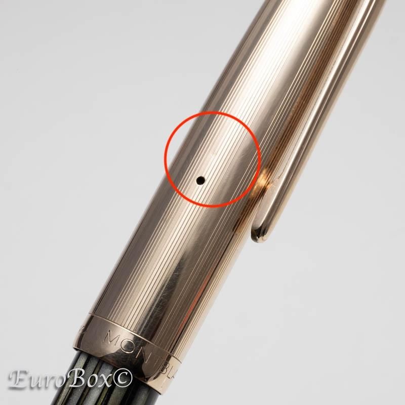 モンブラン 万年筆 美品 12 グレー EF モンブラン 万年筆 美品 12