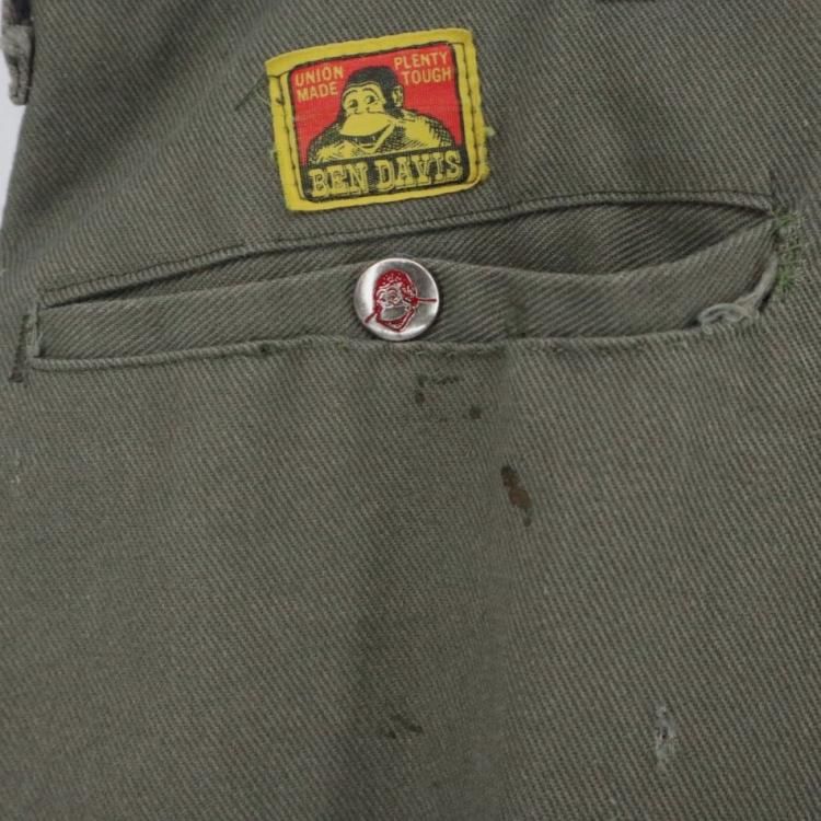 古着 70's ビンテージ BEN DAVIS ベンデイビス 黄色タグ PRIDEジップ