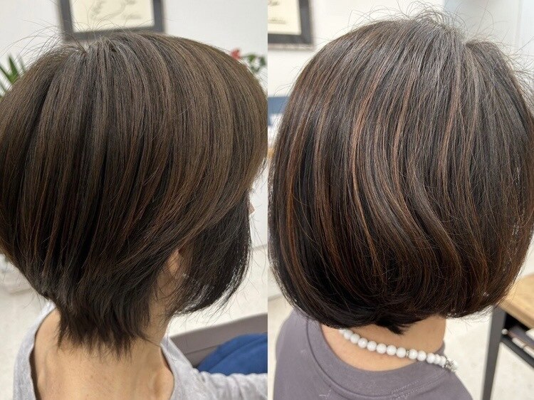 OC3。3本 弱酸性 ベルジュバンス ヘアカラー 白髪染め マニキュア