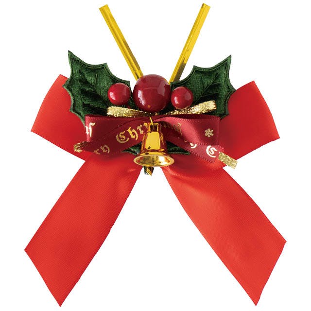 ヘッズ 小物－タイ－ワイヤー W110×D25×H95mm クリスマスフルリール