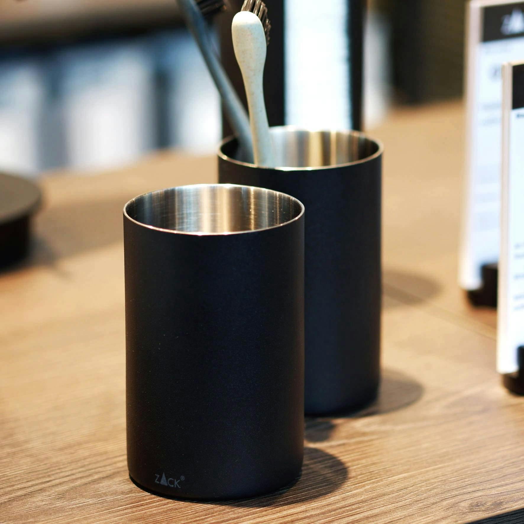 タンブラー マットブラック｜ZACK 40131 OLOMO コップ ステンレス製