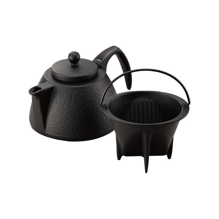 岩鋳 コーヒーポットセット 茶こし付き 南部鉄器【コーヒーサーバー