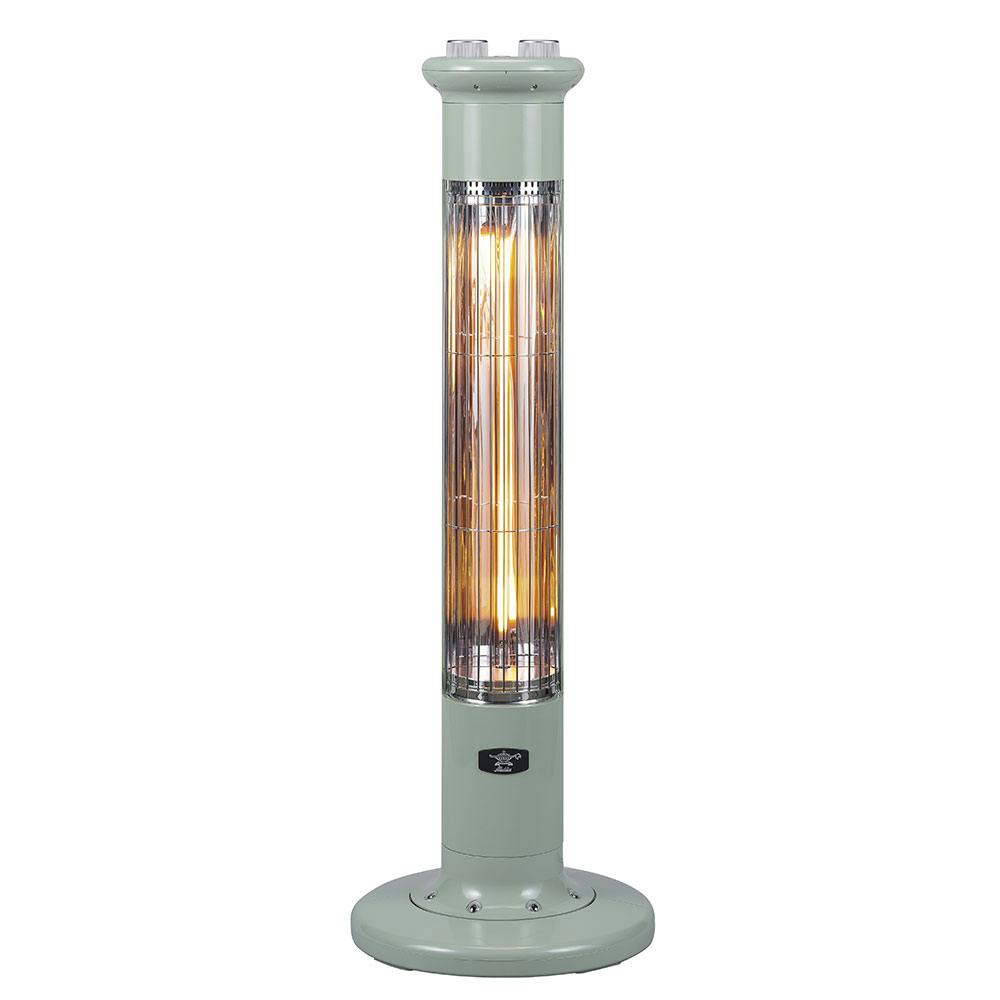 アラジン 遠赤グラファイトヒーター 1灯管 スリム 自動首振り 11段階